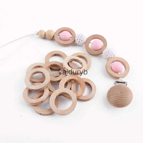 Baby Beißringe Spielzeug 20PC 30mm Ahorn Holz Beißring Ring Ringe DIY Handwerk Zubehör Unfinish Holz Kautable Zahnen spielzeugvaiduryb