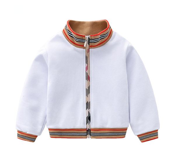 Spring Baby Boys Girls Sweatshirts Kids Zipper Coat Outwear Children039s Winter Jacket Suit Cottons Baby Jackets 06 Year4544614