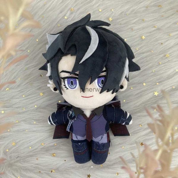 Bonecas de pelúcia 20cm anime genshin impacto wriothesley cosplay boneca de pelúcia brinquedo personagem bonito macio recheado travesseiro natal presente do dia das bruxas