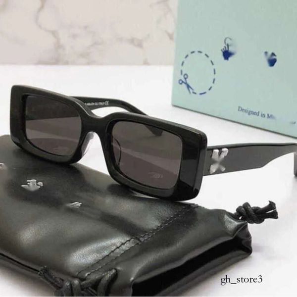 Kapalı beyaz güneş gözlükleri çerçeveler lüks kapalı beyaz moda güneş gözlüğü güneş gözlüğü x çerçeve gözlük erkekler hip hop sunglasse erkek kadın sporları offwhite 572