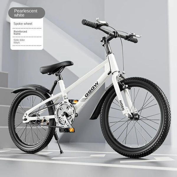 Bicicletas de 2024 polegadas para crianças de bicicleta de bicicleta e estudante de escola secundária vai para a escola de bicicleta de mountain bike de mountain speed de scooter de bicicleta única