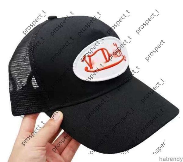 Cappellini da baseball Chapeau Von Dutchs Cappello Cappellino da baseball alla moda per adulti Cappellini a rete di varie dimensioni Snapback firmati da uomo per esterni Dd90