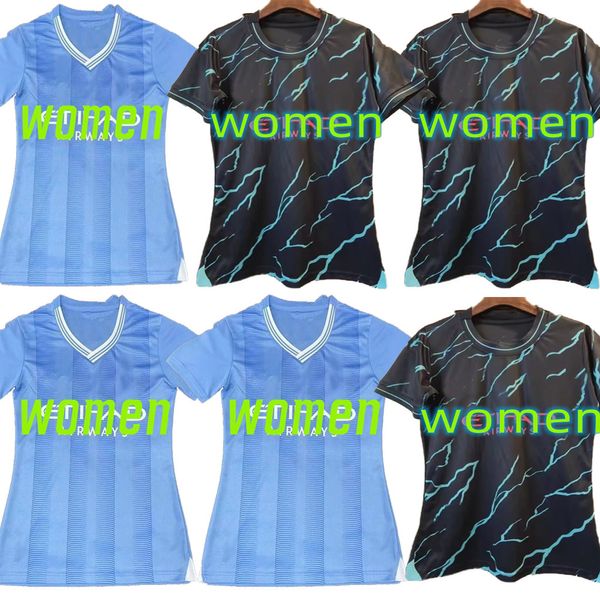 23-24 NOVAS camisas de futebol DE BRUYNE HAALAND FODEN GREALISH MAHREZ MANs cidades camisa de futebol BERNARDO PHILLIPS RODRIGO 23 24 YTIC NAM mulheres Equipamentos Campeões