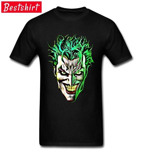 Uncanny Horror Joker Face Rights T-Shirts Herbst Winter Streetwear Cool Hip Hop Gothic Indonesien Geek T-Shirt auf 2104204834257