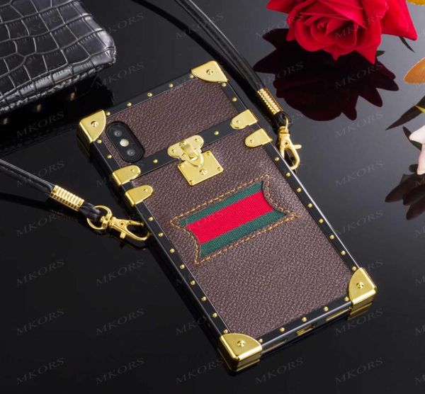 Design Fashion Show Phone Cases para iPhone 12 Mini 12Pro 11Pro 11 Pro X Xs Max Xr 8 7 6 6s Plus PU Couro Voltar Soft TPU Capa Sho7463632