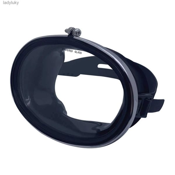 Tauchmasken Erwachsene Ovale Tauchmaske Wasserdichte Antibeschlag-Einzellinsenbrille Brillen UV-Schutz Weitfeld-Tauchmaske UnterwasserbrilleL240122