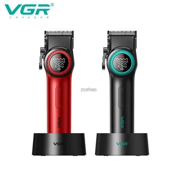 Saç Clippers Vgr Kaç Kırpıcı Profesyonel Saç Döşeme Makinesi Elektrik Saç Kesme Makinesi Kablosuz Saç Kesimi Makinesi 9000 Rpm Clipper Erkekler V-001