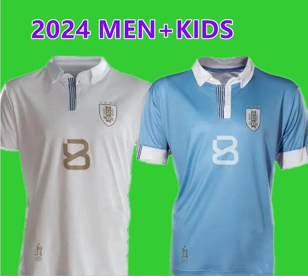 2024 Uruguay Suarez De Arrascaeta soccer jerseys 24 25 R Araujo Bentancur E.Cavani D.Godin D.NUnez M Gomez Gimenez national team Football shirts Player version 999