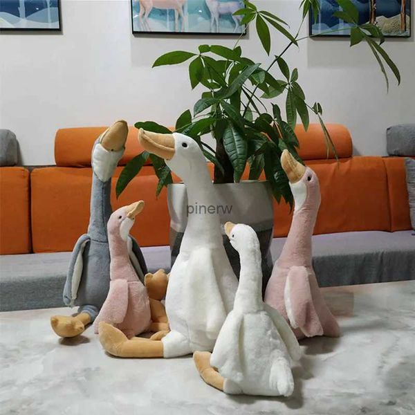 Bambole di peluche Simulazione Anatra soffice Peluche Animale carino Bambole di cigno farcite popolari Moda Bambini Peluche per ragazze Compleanno Regalo di Natale