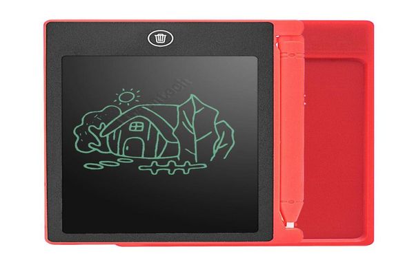 Gráficos 44 Polegada tamanho pequeno inteligente desenho placas de escrita lcd tablet digital portátil doodle placa led painel brinquedos para crianças adulto m6762122