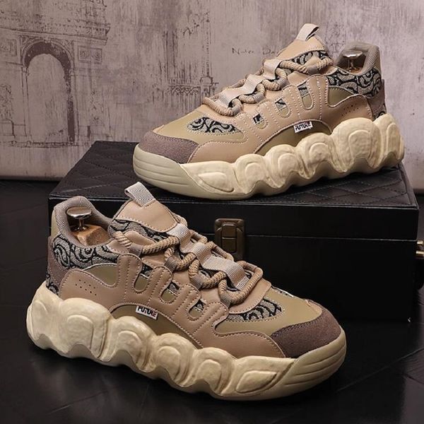 Sapatos masculinos retro coreano tendência vermelha sapatos casuais moda bordado rendas sapatos esportivos jovens 10a25