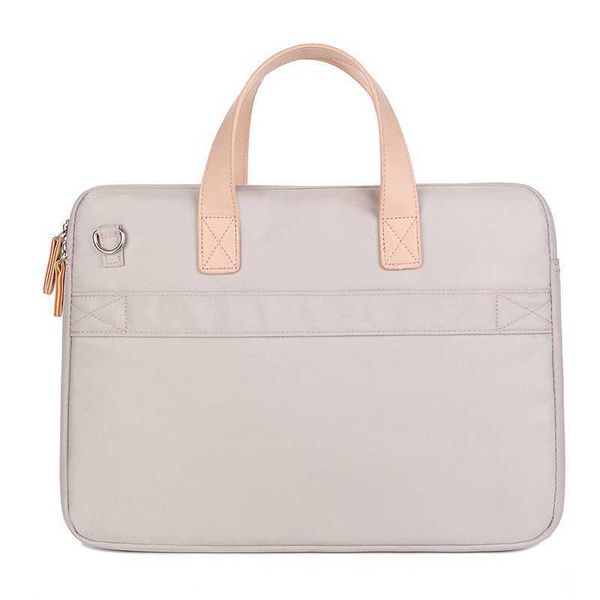 Capas para laptop mochila leve bolsa para laptop portátil mulheres negócios bolsa mensageiro bolsa de 14/15 polegadas bolsa à prova d'água sacos de armazenamento pastas240122