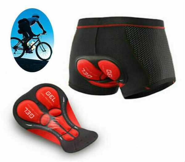 Roupa íntima para ciclismo, roupa íntima com gel 5d acolchoada para ciclismo, calças de esponja para mulheres e homens, roupa para motocicleta 7328399