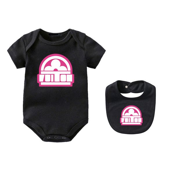 New Born Baby Roupas Bebê Designer 100% Algodão Romper Crianças Luxo Macacão Menina Infantil Bodysuit Crianças Designer Roupas Onesies Macacão Kalekids-6 CXD2401221