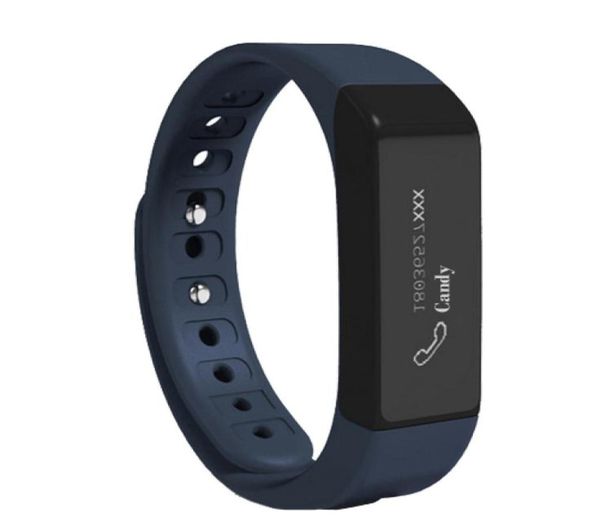 I5 Plus Smart Wirstwatch Bluetooth Arayan Kimlik Mesajı Hatırlatma Fitness Tracker Bilezik Passometre Uyku Monitörü IO3324813 için Akıllı İzle