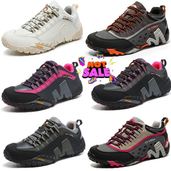 Scarponi da trekking Pro-Mountain per sport all'aria aperta, Scarpe da trekking da donna per uomo, Calzature da passeggio resistenti all'usura Scarpe da arrampicata su roccia Estate 39-45