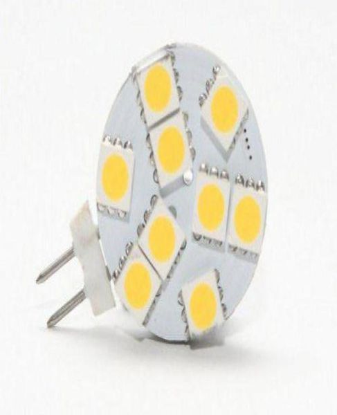 Led estilo iluminação g4 lâmpada redonda para barco automotivo 9 leds branco quente 5050 smd 9 led marinho campista carro lâmpada 12v4415311