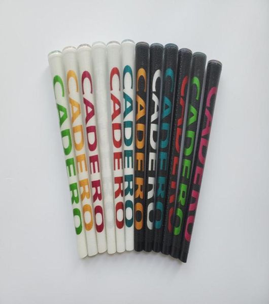 Brand New 10PCSPACK CADERO Golf Grips Padrão CADERO Rubber Color Golf Clubs Grips 12 cores disponíveis9053927