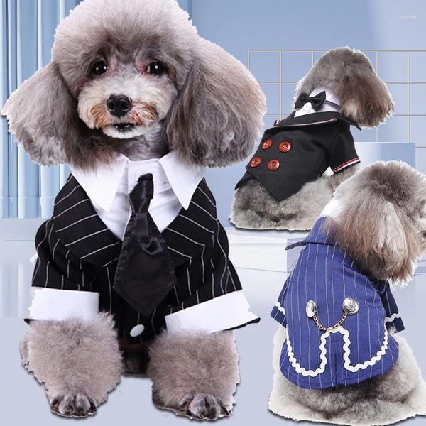 Vestuário de cachorro roupas trajes de Natal para cães vestido de ano pequeno festa teacup teddy