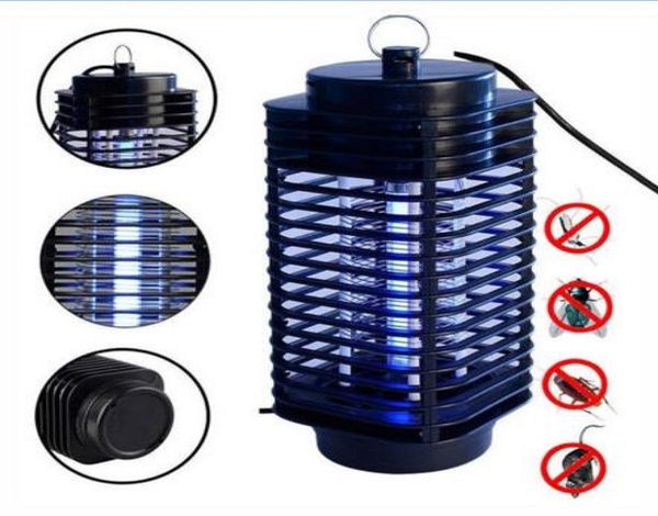 Assassino de mosquito eletrônico assassino de insetos eletrônico bug zapper armadilha pocatalyst fly zapper uv night light armadilha lâmpada cca6559 10pc7753708