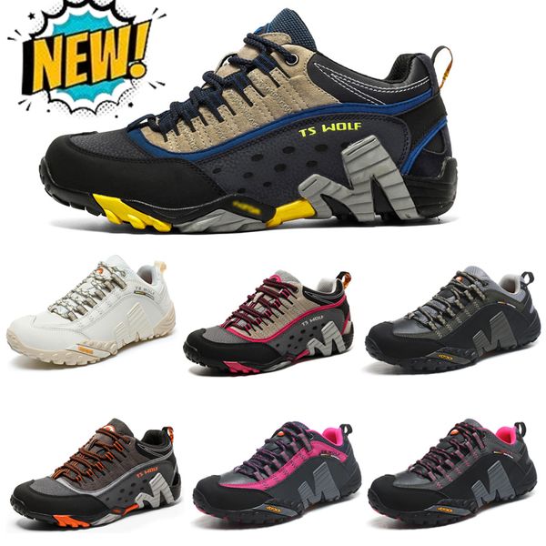 nuovi uomini scarpe da trekking outdoor trail trekking mountain sneakers mesh antiscivolo traspirante arrampicata su roccia scarpe da ginnastica da uomo sportive scarpe sportive eur 39-45