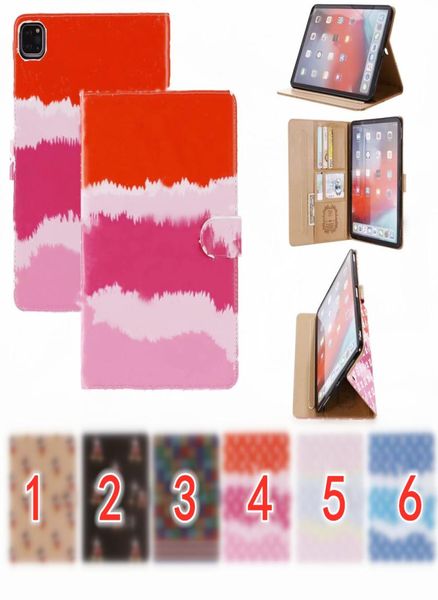 Luxuriöses, hellbraunes, weiches Leder-Geldbörsen-Flip-Cover mit Standfunktion und Kartensteckplatz für iPad 97 Air 2 3 4 5 6 7 Air2 Pro 105 Mini4246455