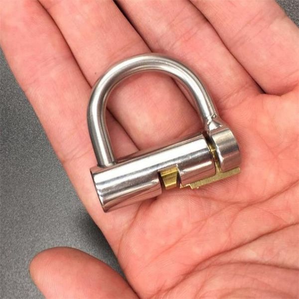 D Ring Pa Lock Glans Piercing Keuschheitsgeräte Männlicher Penis Harness Zurückhaltung Leinen Passende Punktion Bdsm Für Kleines Modell527