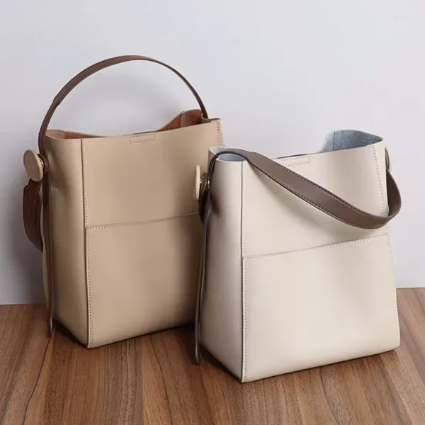 Borse da sera Advanced Sense Secchiello Bolsas Mujer Borsa a tracolla Pulsante magnetico femminile per le donne Borse per pendolari Bolsos di grande capacità