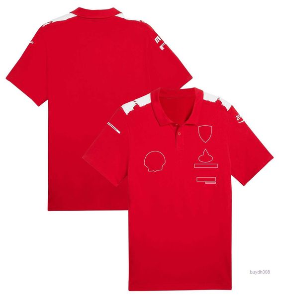 Erkek ve Kadınlar Yeni T-Shirts Formula 1 F1 Polo Giyim Üst Takım Sürücüsü Sezon Yarışı Araba Hayranları Jersey Yaz Spor Topları