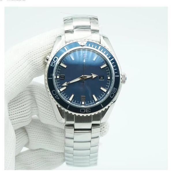 Uhr mit limitiertem Zifferblatt, 44 mm, automatisches mechanisches Uhrwerk, Ocean Diver, 600 m, Edelstahl, Sport-Sea America Cup-Herrenarmbanduhren