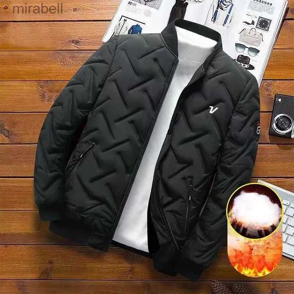 Damenjacken Koreanische Baumwolle Herren Golfjacke Golfjacke Windjacke dicke und warme Winterkleidung YQ240123