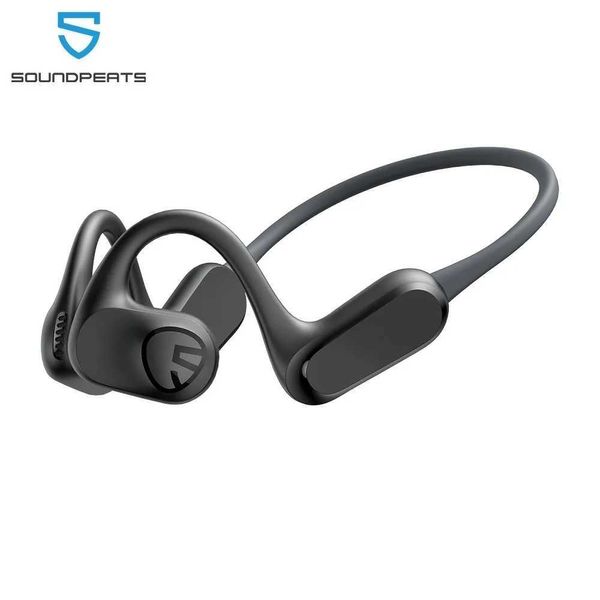 Fones de ouvido SoundPEATS RunFree Lite Open Ear Headphones Air Conduction Headset16.2mm Driver com faixa de cabeça Bluetooth 5.3 Fones de ouvido esportivos J240123