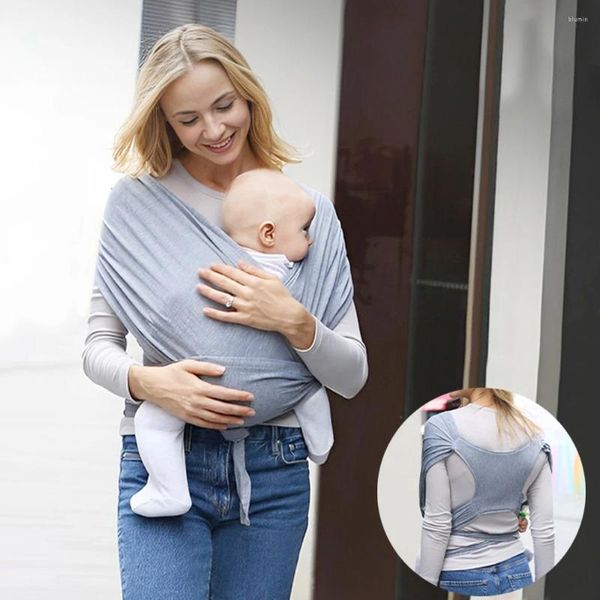 Cobertores Baby Wrap Carrier Infantil Respirável Sling Leve Mão Livre para Nascido