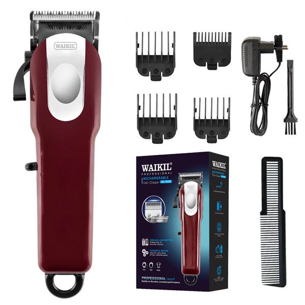 ZK20 kablosuz Clippers, Profesyonel Saç Clippers, Pro Saç Koruma Kiti, Künt kesimler için Clippers, Ayarlanabilir Konik Kol, Crunch Bıçak, Kablosuz, Berber Malzemeleri