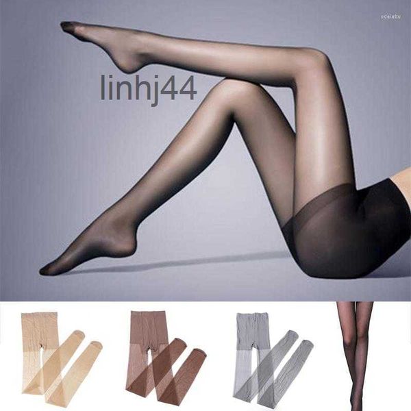 Calzini e calzettoni Calze da donna 4 colori Ragazza Calza di seta Gambe Collant Collant Sexy Nylon Spandex Lady Calze sottili trasparenti femminili 16ZF