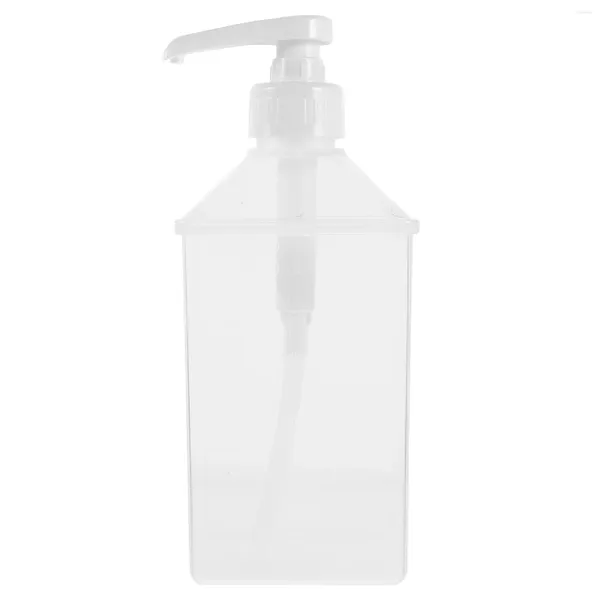 Conjuntos de louça espremer frutose garrafa xarope transparente recipiente molho de tomate dispensadores shampoo loção emulsão líquida
