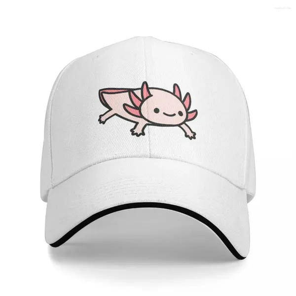 Ball Caps Axolotl Cute Trucker Cap Zubehör Vintage Snapback Hut für Unisex-Stil Casquette verstellbar