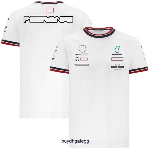 Novas camisetas masculinas e femininas Fórmula 1 F1 Polo Roupas Top Terno de corrida Oficial Mesmo estilo Uniforme de equipe Ventilador de manga curta Top de secagem rápida pode ser O798