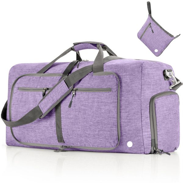 lu Duffel Bag Çok Fonksiyonlu Depolama LL Çantalar Büyük S Unisex Seyahat Spor Çantaları Egzersiz Bagaj Çantaları 7 Renk Etiketleri