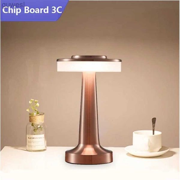 Desk Lamps Retro Bar Table Lamp Led Rechargeable Desk Light Room Decor Lampe Camping Luces Bedroom Coffee Decoration Chambre Night Lights YQ240123