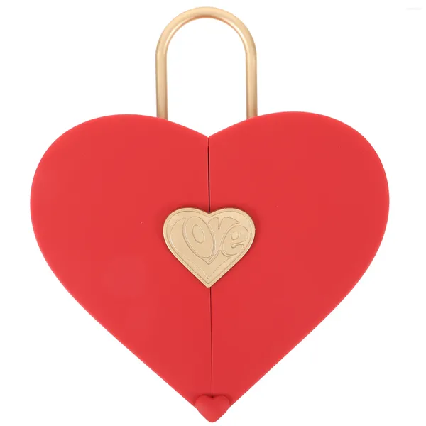 Confezione regalo Scatola a forma di cuore Porta abiti per bambini Custodia per anelli Porta gioielli in carta a forma di cuore Matrimonio da viaggio