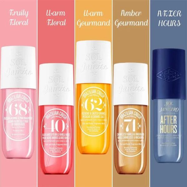 WHOLLE BRASILIAN CRUST BODY FRAGRANCE MIST 90ML SPRING spray LUNGO LUNGO LUNGO MUSI DONNE DONNA CORPO PARFUM DEODORENT CREATTO INCENDE