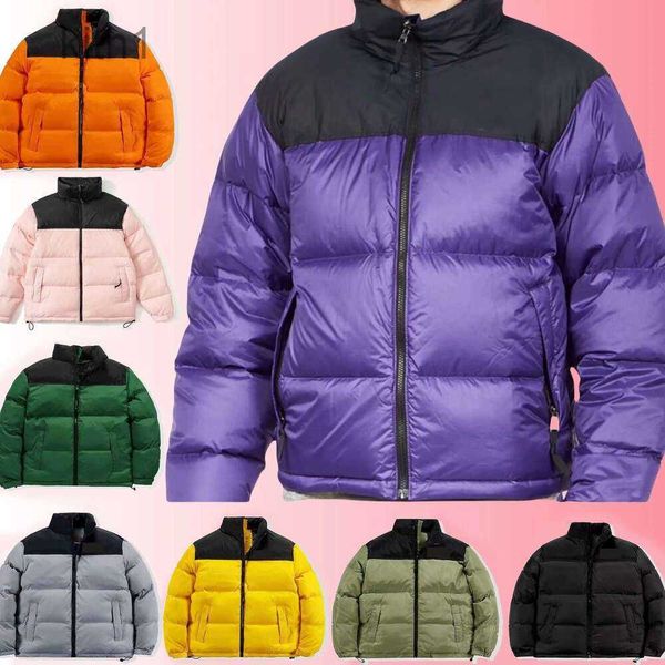 Mens Winter Puffer Jackets Down Coat Womens Fashion Jacket Casais Parka Outdoor Warm Feather Outfit Outwear Multicolor Casacos Tamanho M L XL XXL DVRC