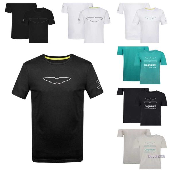 Neue T-Shirts für Herren und Damen, Formel 1, F1-Polobekleidung, Oberteil, kurzärmeliges T-Shirt, Racing-T-Shirt mit rundem Kragen, kann die Größe der kurzen Ärmel der Fans erhöhen