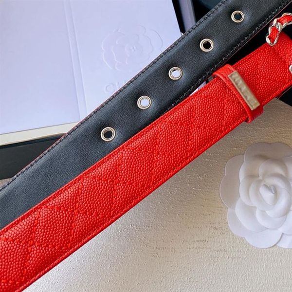 Cintura in pelle CH cintura da donna larghezza 30MM fascia da donna ufficiale replica di fascia alta qualità TOP cintura taglia europea donna d201L