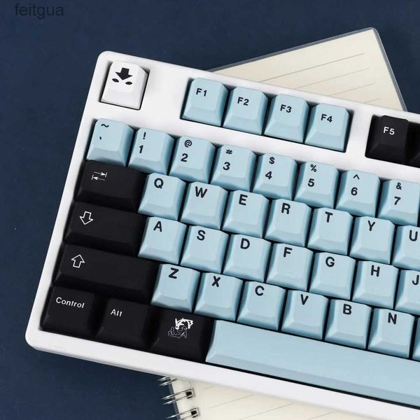 Tastaturen Tastaturen 130 Tasten Dye Sub Cherry Profile GMK Clones Mizu ANSI ISO Layout Tastenkappen für GMK Pro RK61 mechanische Gaming-Tastatur YQ240123