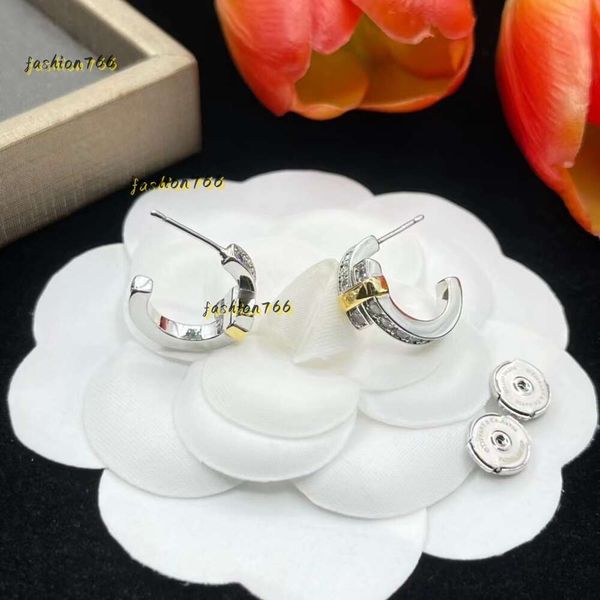 Stud Stud Earring Diamond Earrings Designer Jewelry For Women 925 Silver Ear Ring Luxury Jewelry Gifts Woman Accessories Wholesale 2024 Designer Earrings Gift