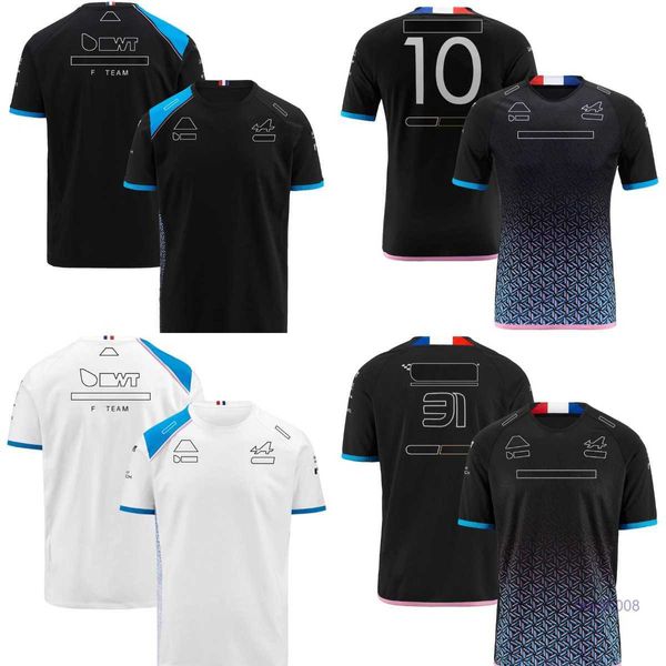 Neue T-Shirts für Herren und Damen, Formel-1-F1-Polo-Bekleidung, Top, Teamfahrer, Sommer, lässig, schnell trocknend, kurze Ärmel, gleiche Racing-Fans-Tops