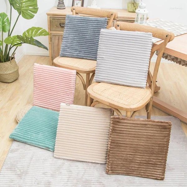 Kissen Winter Plüsch Plaid Bürostuhl Dicke Weiche Patchwork Boden S PP Baumwolle Gefüllt Anti Slip Auto Sitz Matte Hause decor