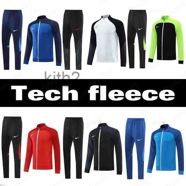 Tech Fleece Mens Tracksuits Meia Zip Up Terno De Duas Peças Designer Sportswear Moda Casual Secagem Rápida Treino Jogger Grosso Track Roupas Tamanho 2XL P54J